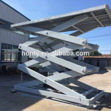 Good price home use garage car lift / hydraulic scissor lift / used car scissor lift for sale with CE